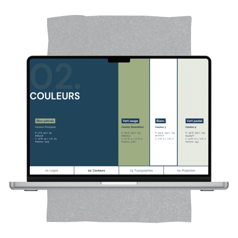 Grisbiche - conception identite de marque et charte graphique - hotel Harys